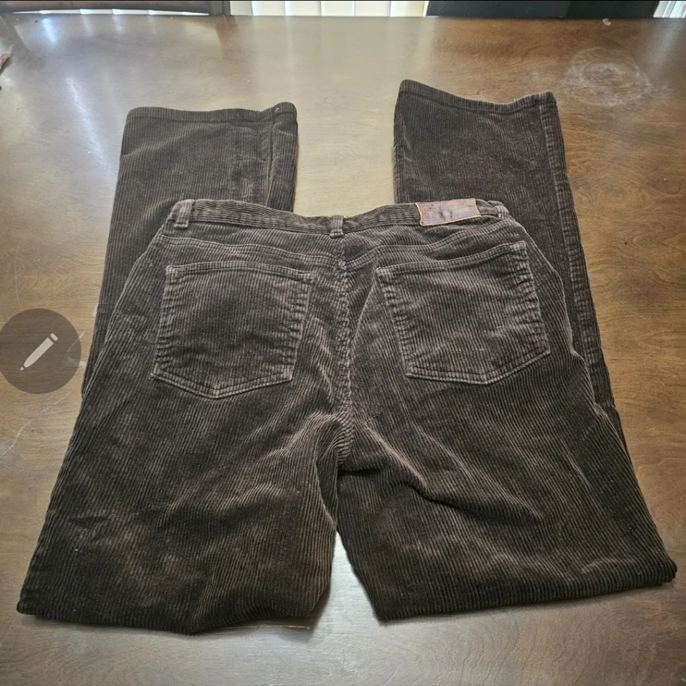 Ralph Lauren Jeans Company Brown Corduroy Bootcut  Pants Stretch Women's Size 8 - Picture 3 of 12